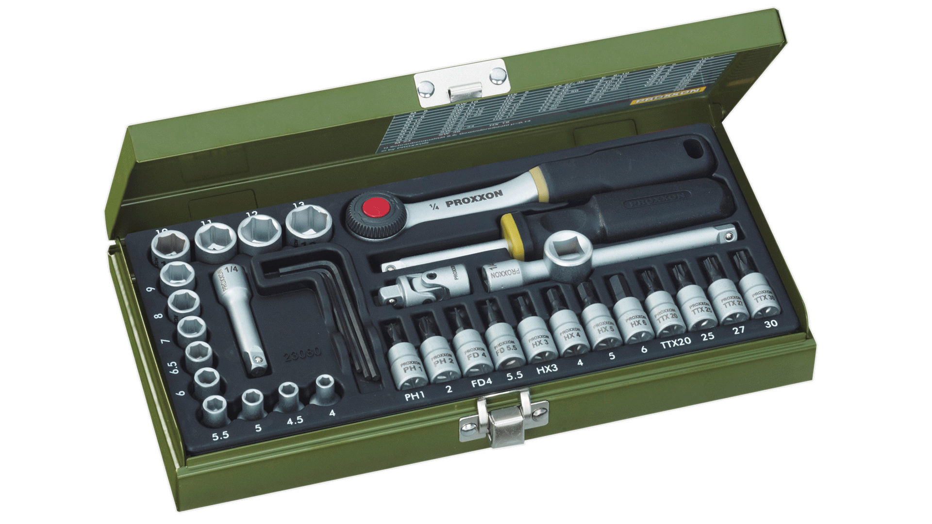 Socket set 1 4 36pcs 